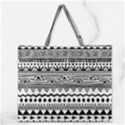 Zipper Large Tote Bag 