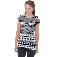 Cap Sleeve High Low Top 