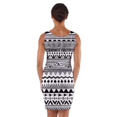 Wrap Front Bodycon Dress 