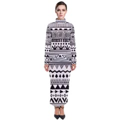 Turtleneck Maxi Dress 