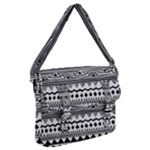 Boho-style-pattern Buckle Messenger Bag