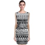 Boho-style-pattern Classic Sleeveless Midi Dress