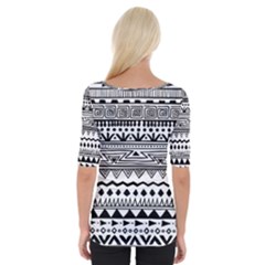 Wide Neckline T-Shirt 