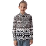 Boho-style-pattern Kids  Long Sleeve Shirt