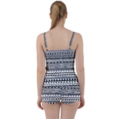 Tie Front Two Piece Tankini 