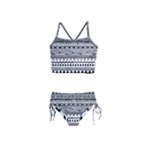 Boho-style-pattern Girls  Tankini Swimsuit