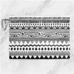 Boho-style-pattern Canvas Cosmetic Bag (XL)