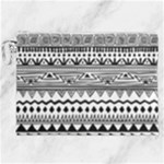 Boho-style-pattern Canvas Cosmetic Bag (XXL)