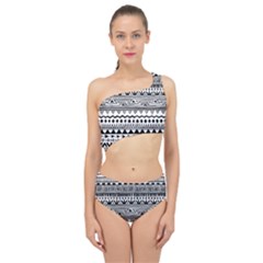Spliced Up Two Piece Swimsuit 
