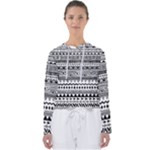 Boho-style-pattern Women s Slouchy Sweat