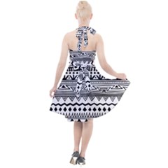 Halter Party Swing Dress  