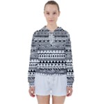 Boho-style-pattern Women s Tie Up Sweat