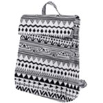 Boho-style-pattern Flap Top Backpack