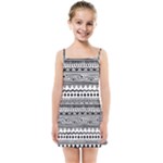 Boho-style-pattern Kids  Summer Sun Dress