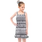 Boho-style-pattern Kids  Overall Dress