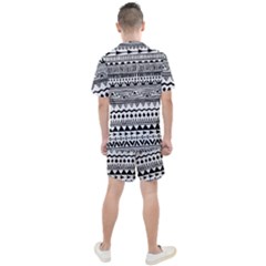 Men s Mesh T-Shirt and Shorts Set 