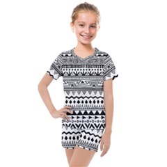Kids  Mesh T-Shirt and Shorts Set 