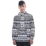 Boho-style-pattern Men s Front Pocket Pullover Windbreaker