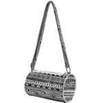 Boho-style-pattern Mini Cylinder Bag