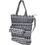 Boho-style-pattern Shoulder Tote Bag