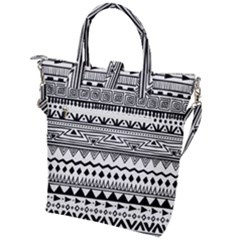 Buckle Top Tote Bag 