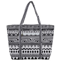 Zip Up Canvas Bag 