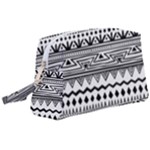 Boho-style-pattern Wristlet Pouch Bag (Large)