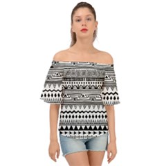 Off Shoulder Short Sleeve Top 