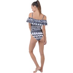 Frill Detail One Piece Swimsuit 