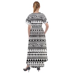 Front Wrap High Low Dress 