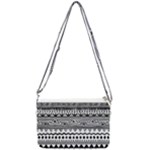 Boho-style-pattern Double Gusset Crossbody Bag