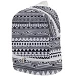 Boho-style-pattern Zip Bottom Backpack