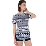 Boho-style-pattern Perpetual Short Sleeve T-Shirt