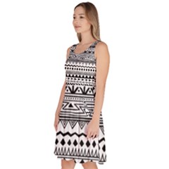 Knee Length Skater Dress With Pockets 