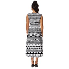 Sleeveless Round Neck Midi Dress 