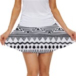 Boho-style-pattern Women s Skort