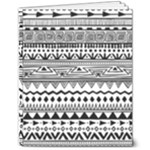 Boho-style-pattern 8  x 10  Softcover Notebook