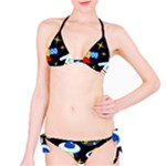 Space Seamless Pattern Classic Bikini Set