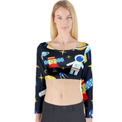 Long Sleeve Crop Top 