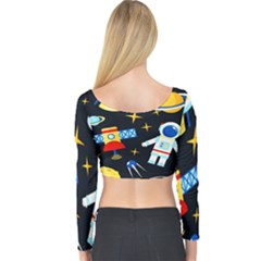 Long Sleeve Crop Top 