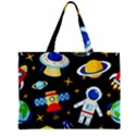 Zipper Mini Tote Bag 