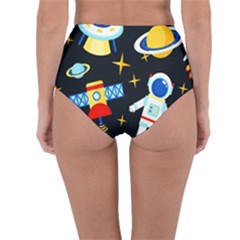 Reversible High-Waist Bikini Bottoms 