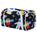 Space Seamless Pattern Toiletries Pouch