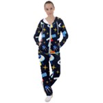 Space Seamless Pattern Women s Tracksuit