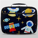 Space Seamless Pattern Full Print Lunch Bag