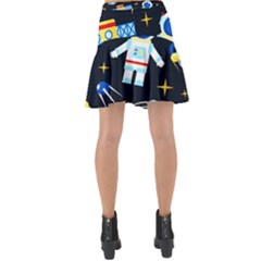 Wrap Front Skirt 