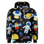 Space Seamless Pattern Men s Overhead Hoodie