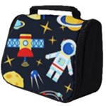 Space Seamless Pattern Full Print Travel Pouch (Big)