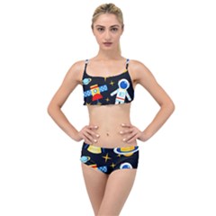 Layered Top Bikini Set 