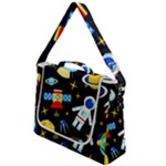 Space Seamless Pattern Box Up Messenger Bag